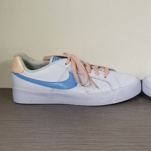 Nike Court Royale AC 'Psychic Blue' & White AO2810-108, Womens Size 8.5 M / 40 - Picture 7 of 12